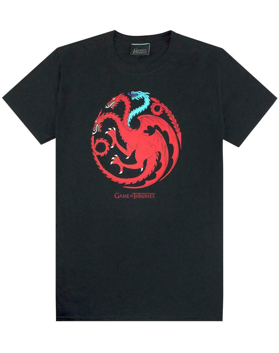 Game of Thrones Mens Black Short Sleeved T-Shirt